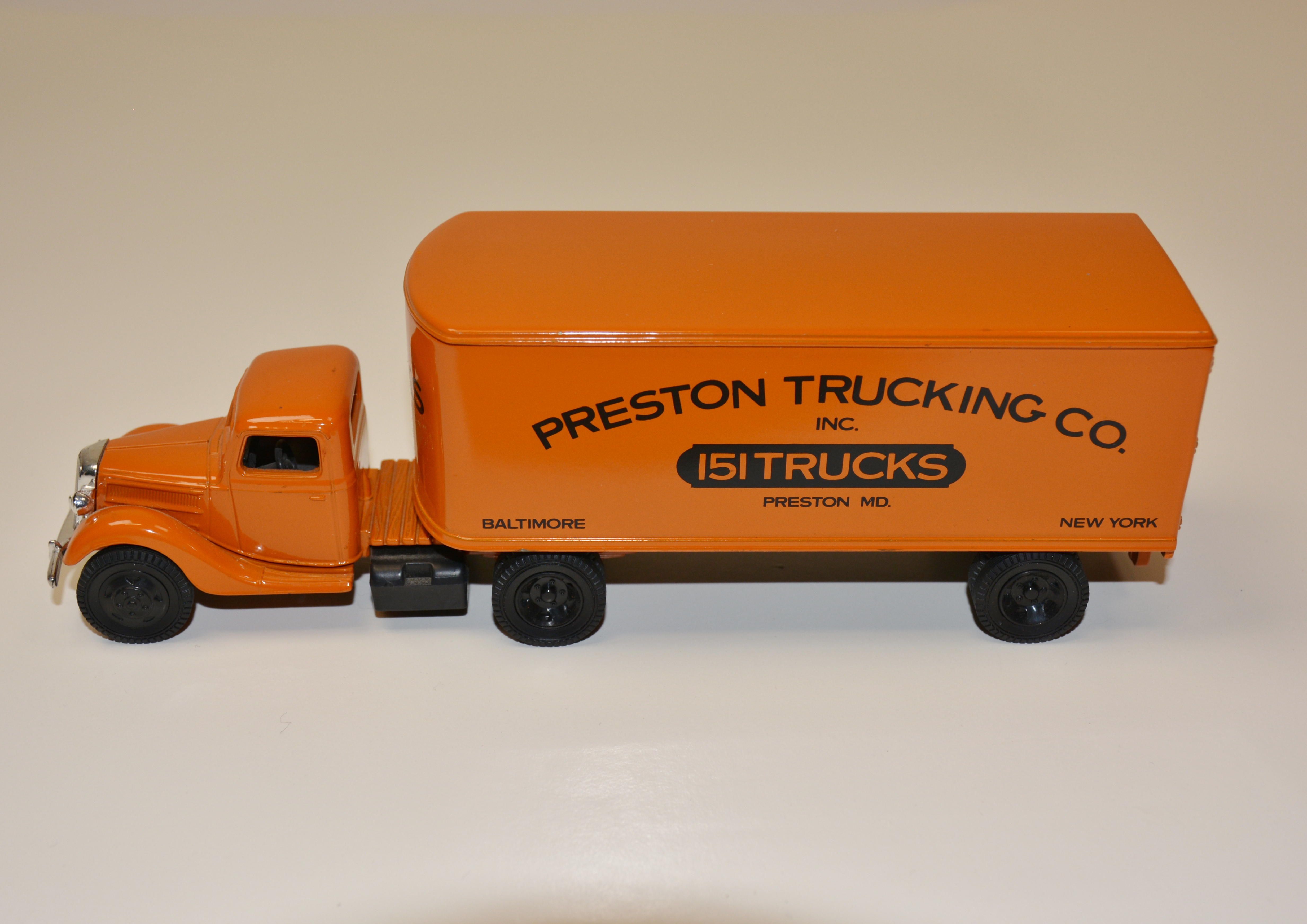 Ertyl Replica 1937 Ford Truck and Preston Trucking Co. Trailer