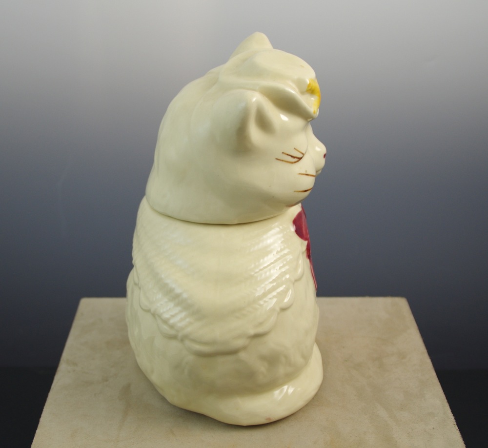 Vintage "Puss N Boots" Cookie Jar with Salt and Pepper Set