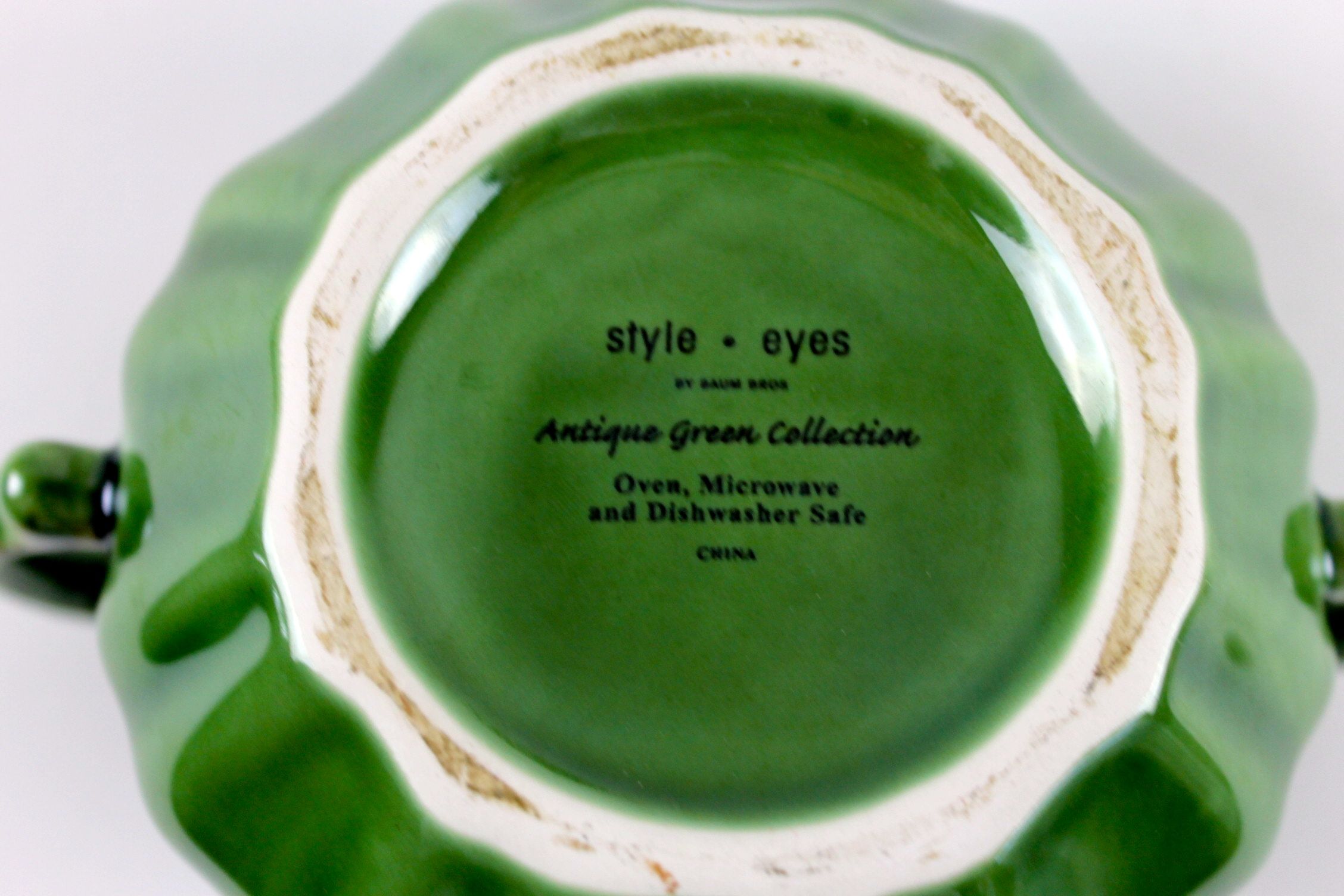 Vintage Pottery Crock & Flower Arrangement