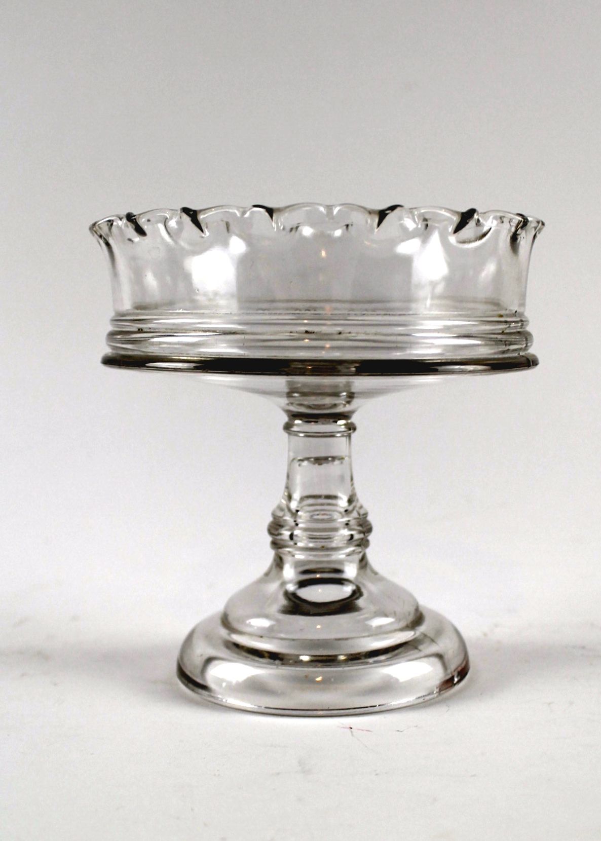 Lot of Pressed Glass Compotes