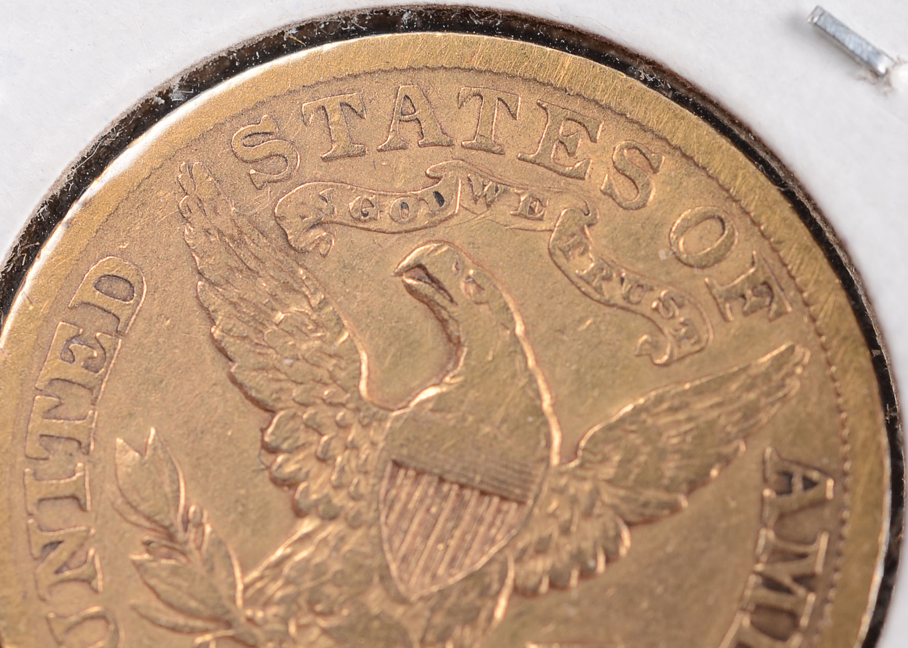 1891 Carson City $5 Gold Liberty Head Coin