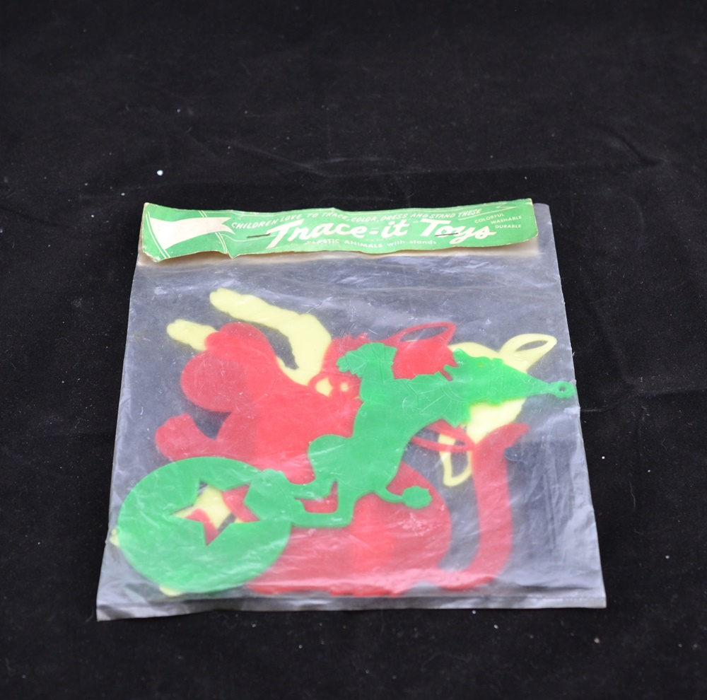Vintage Trace-It Toys