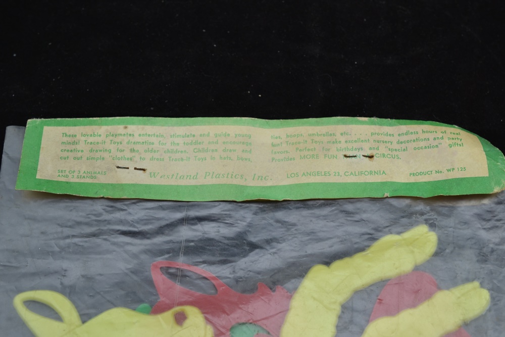 Vintage Trace-It Toys