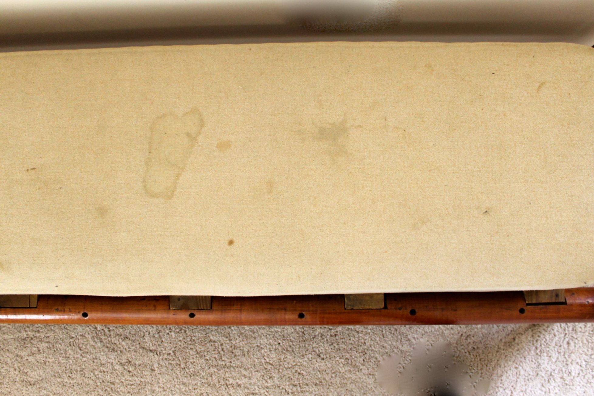 Narrow Antique Cherry Daybed