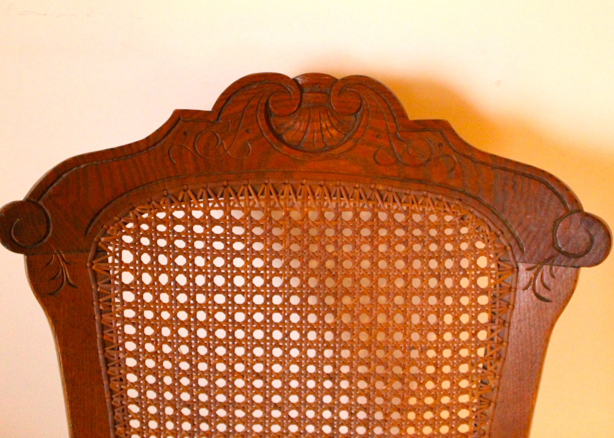 Lot of Cane Bottom Rocking Chairs