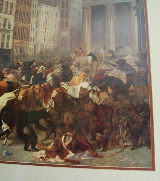 W. H. Beard's "The Bulls and Bears in the Market" Print