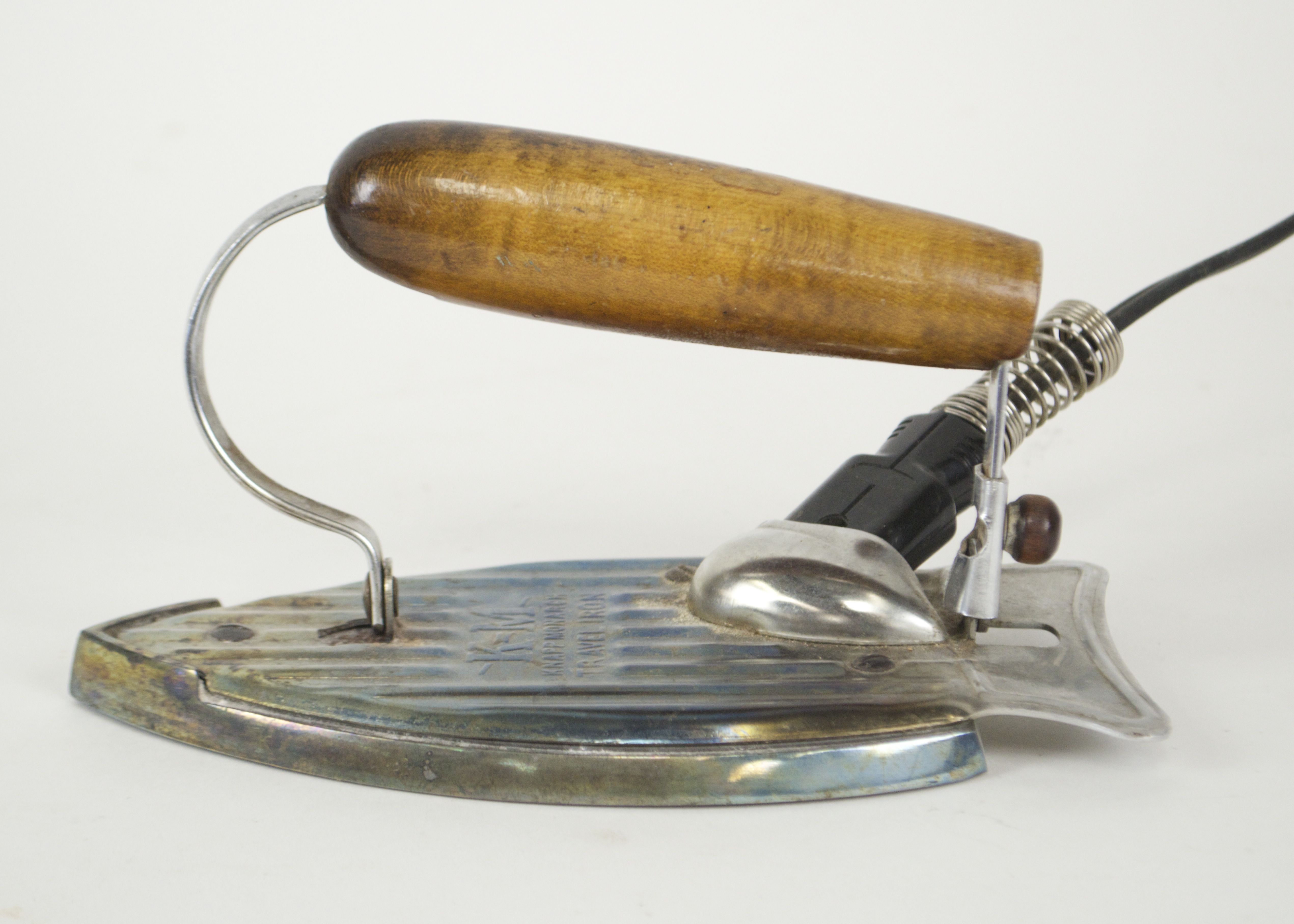 Vintage Knapp Monarch Travel Iron