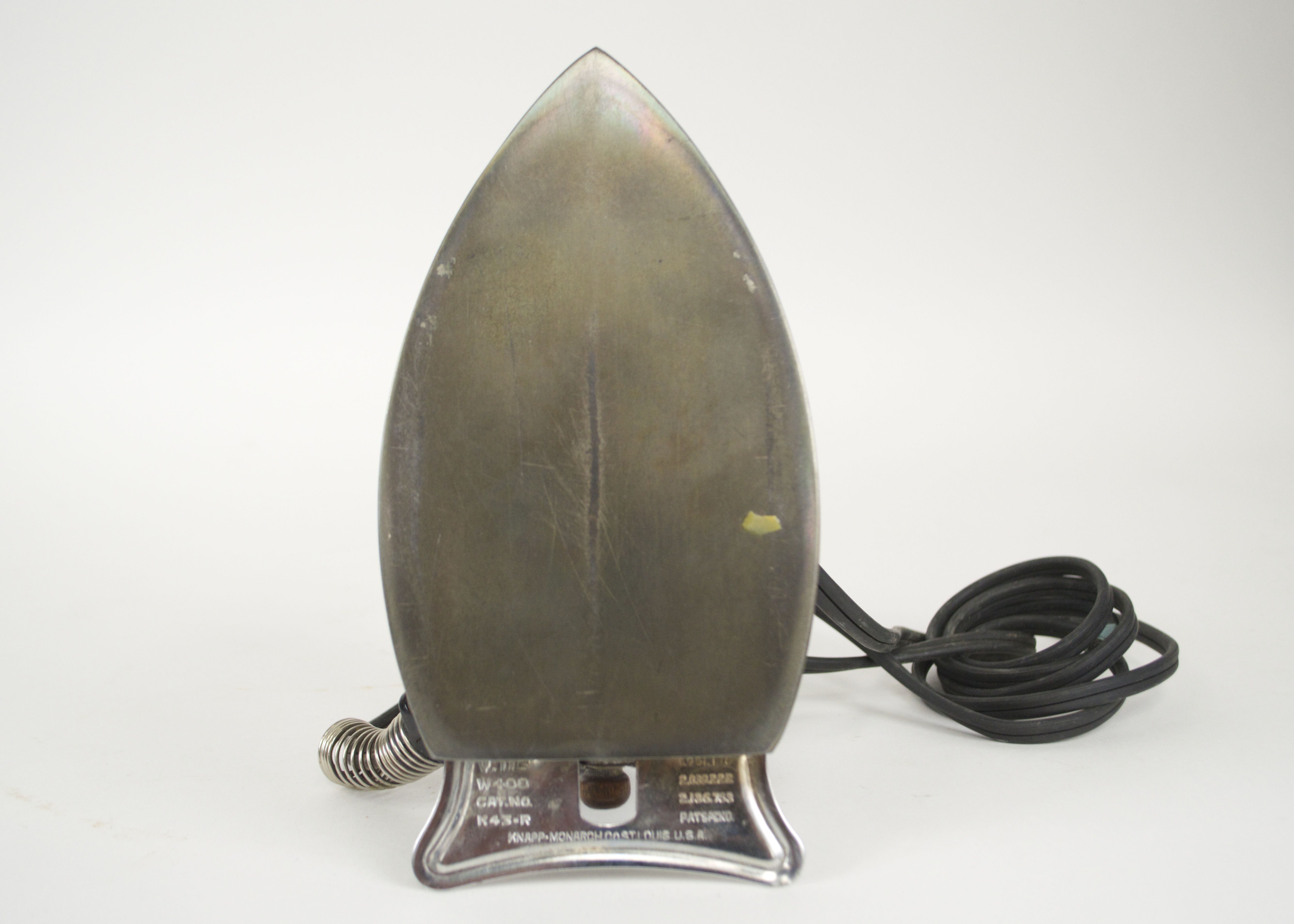 Vintage Knapp Monarch Travel Iron