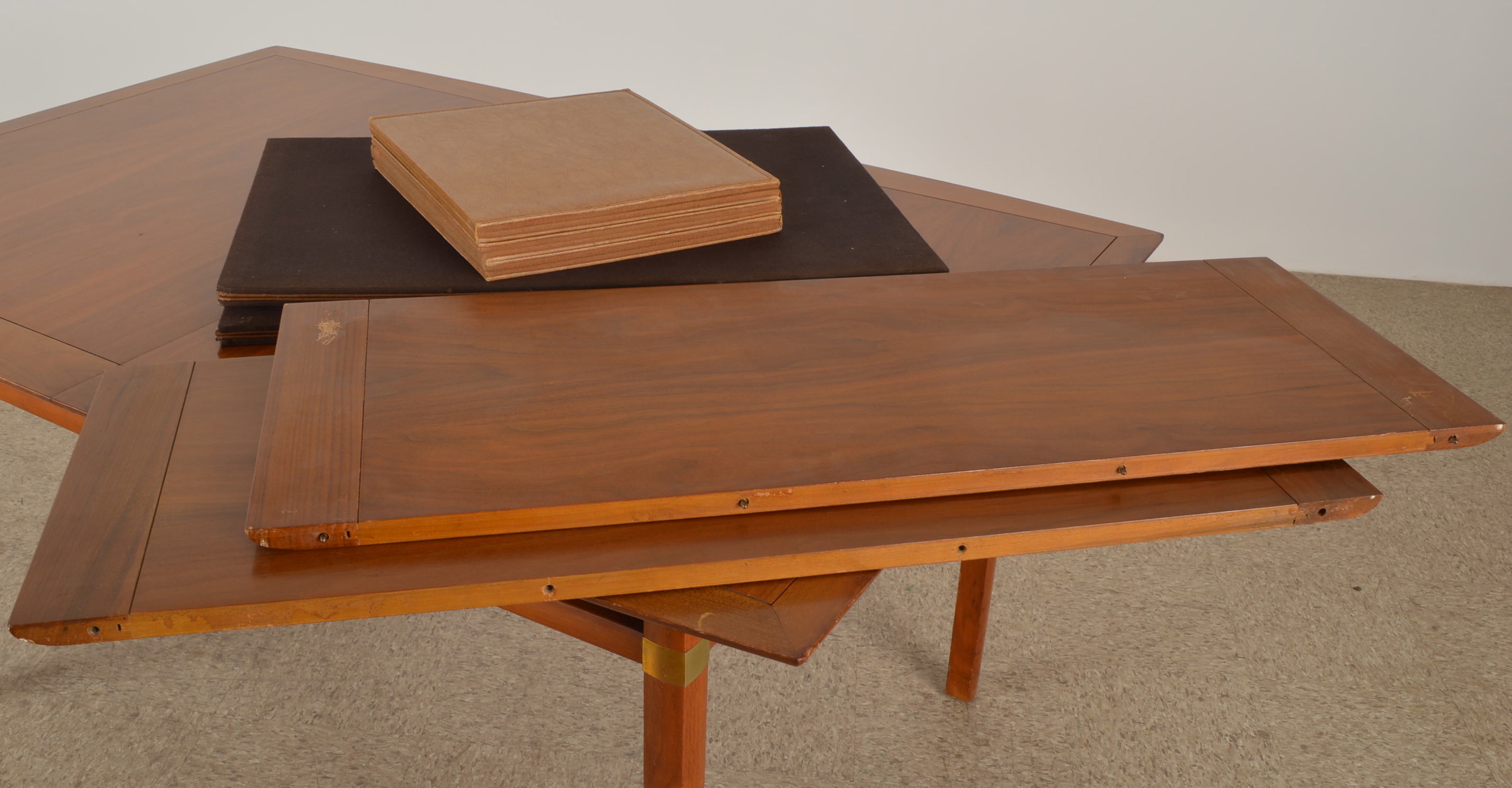 Danish Modern Teak Dining Table and Chair Set 