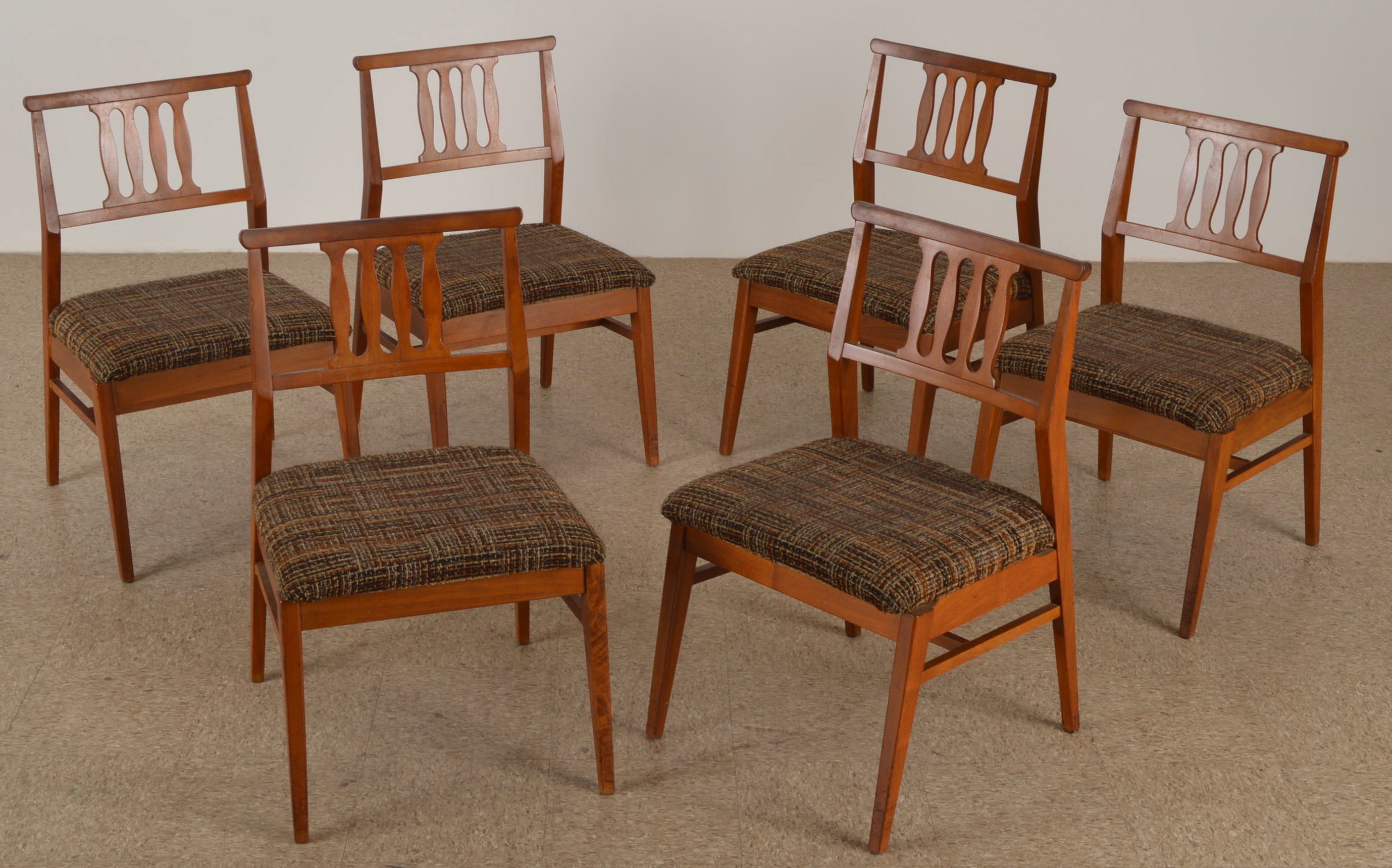 Danish Modern Teak Dining Table and Chair Set 