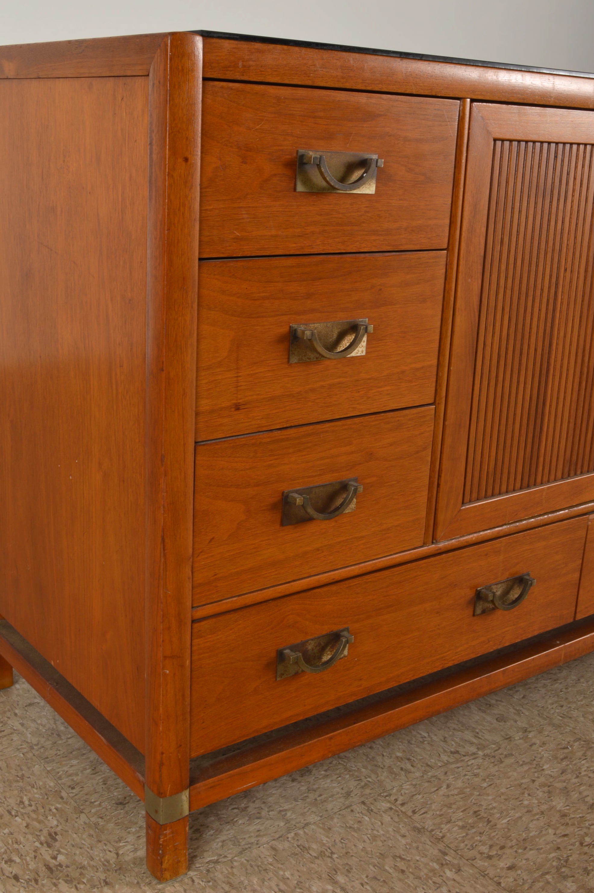 Danish Modern Teak Tung Si Original Buffet
