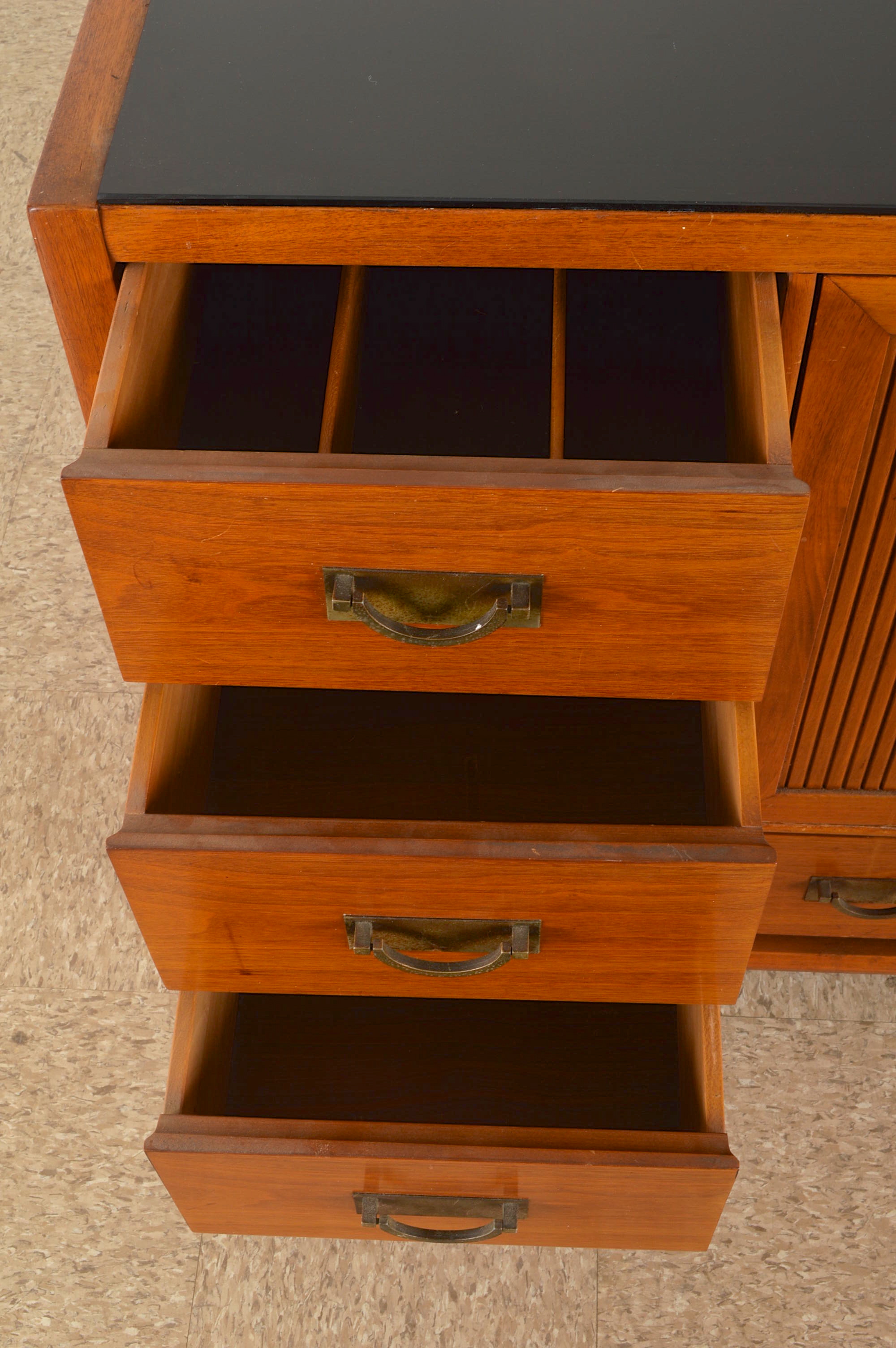 Danish Modern Teak Tung Si Original Buffet