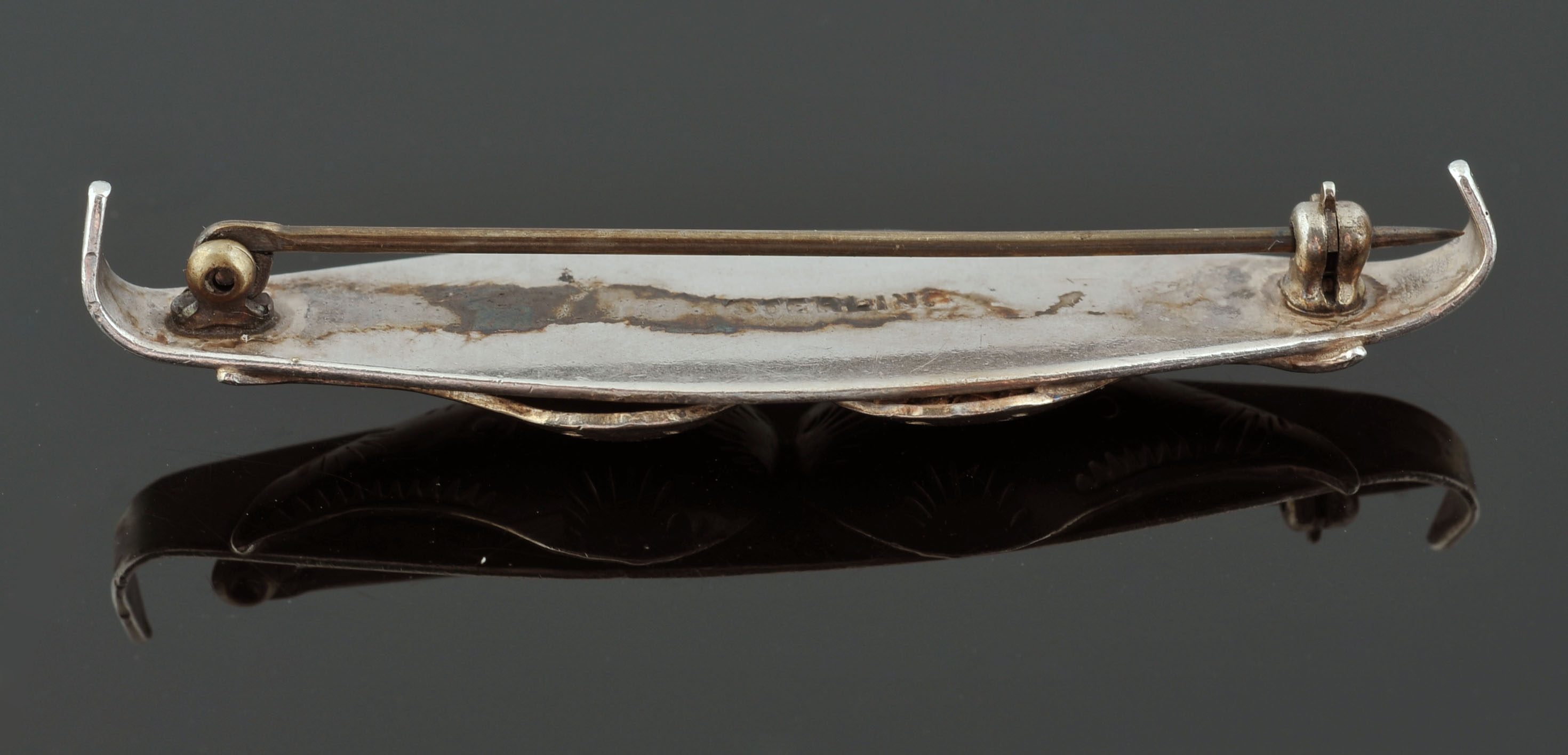 Vintage Handmade Sterling Silver Pin 