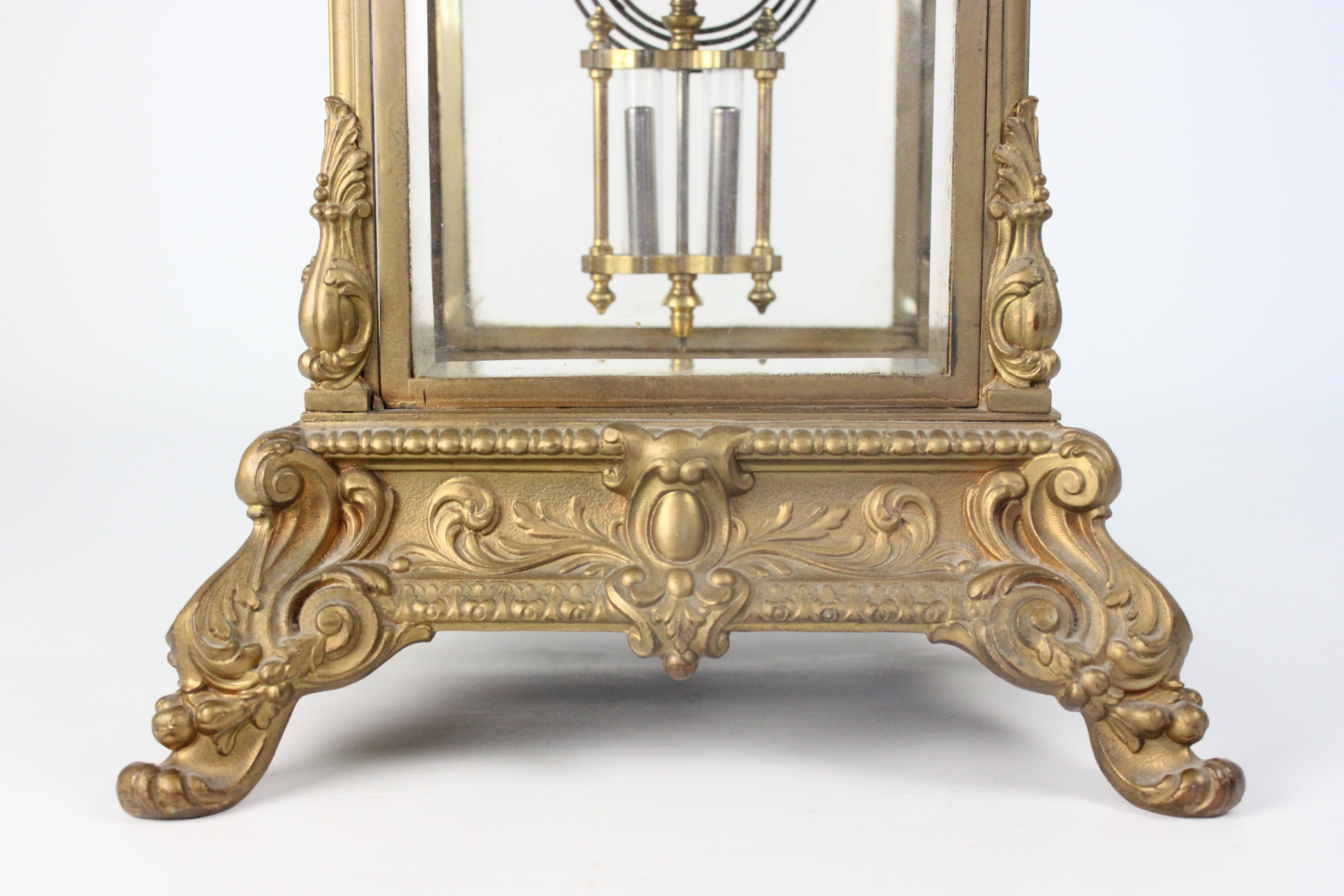 Ansonia Crystal Regulator Mantle Clock 