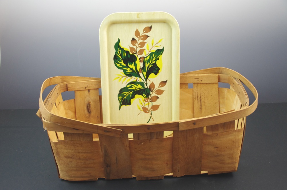 Basket Full of Vintage Kitchenalia 