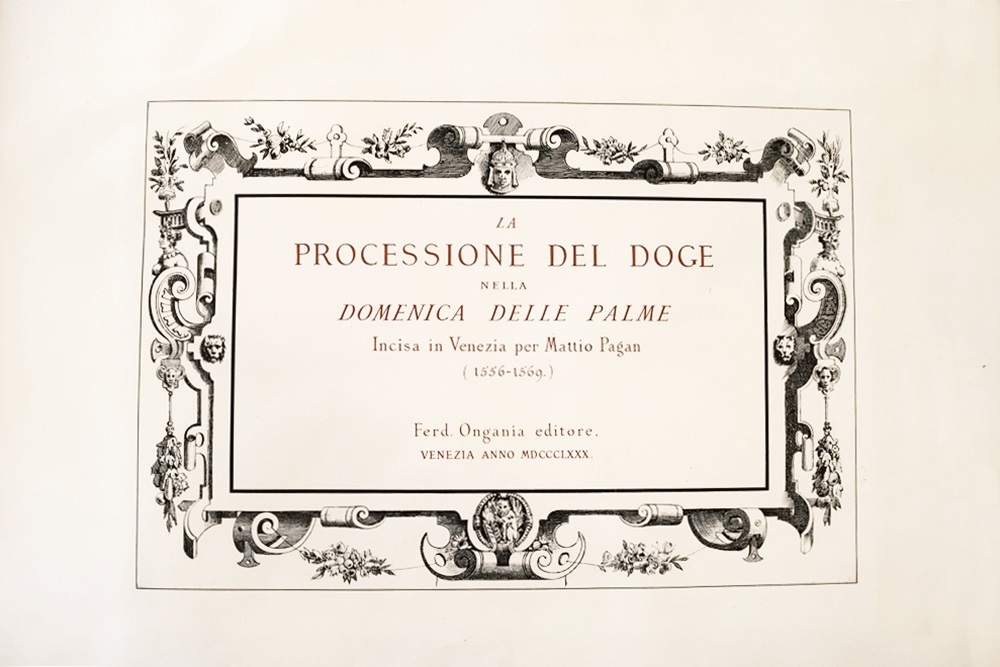 A Rare 1878 Folio "La Basilica di San Marco in Venezia", F. Ongania