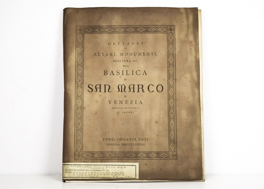 A Rare 1878 Folio "La Basilica di San Marco in Venezia", F. Ongania