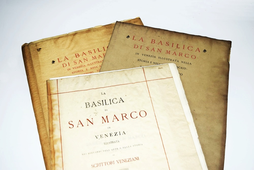 A Rare 1878 Folio "La Basilica di San Marco in Venezia", F. Ongania