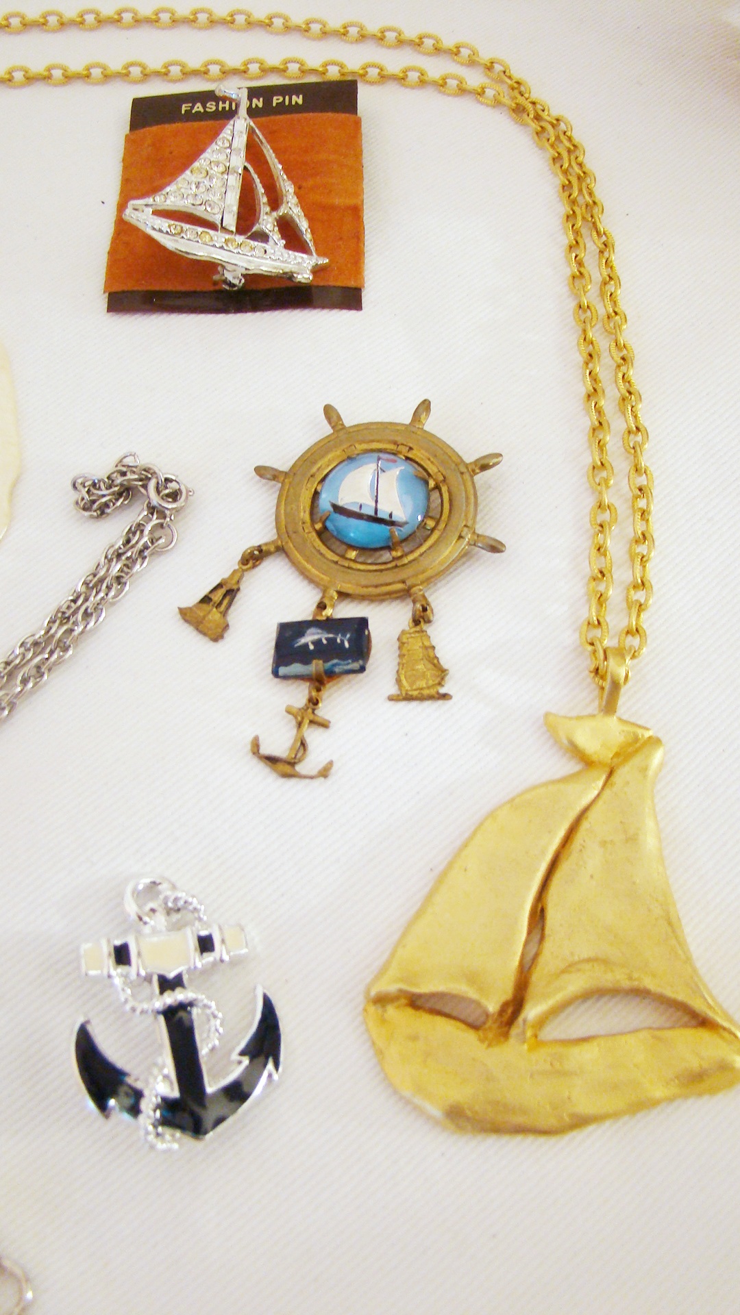 Nautical Jewelry and Shell Collection