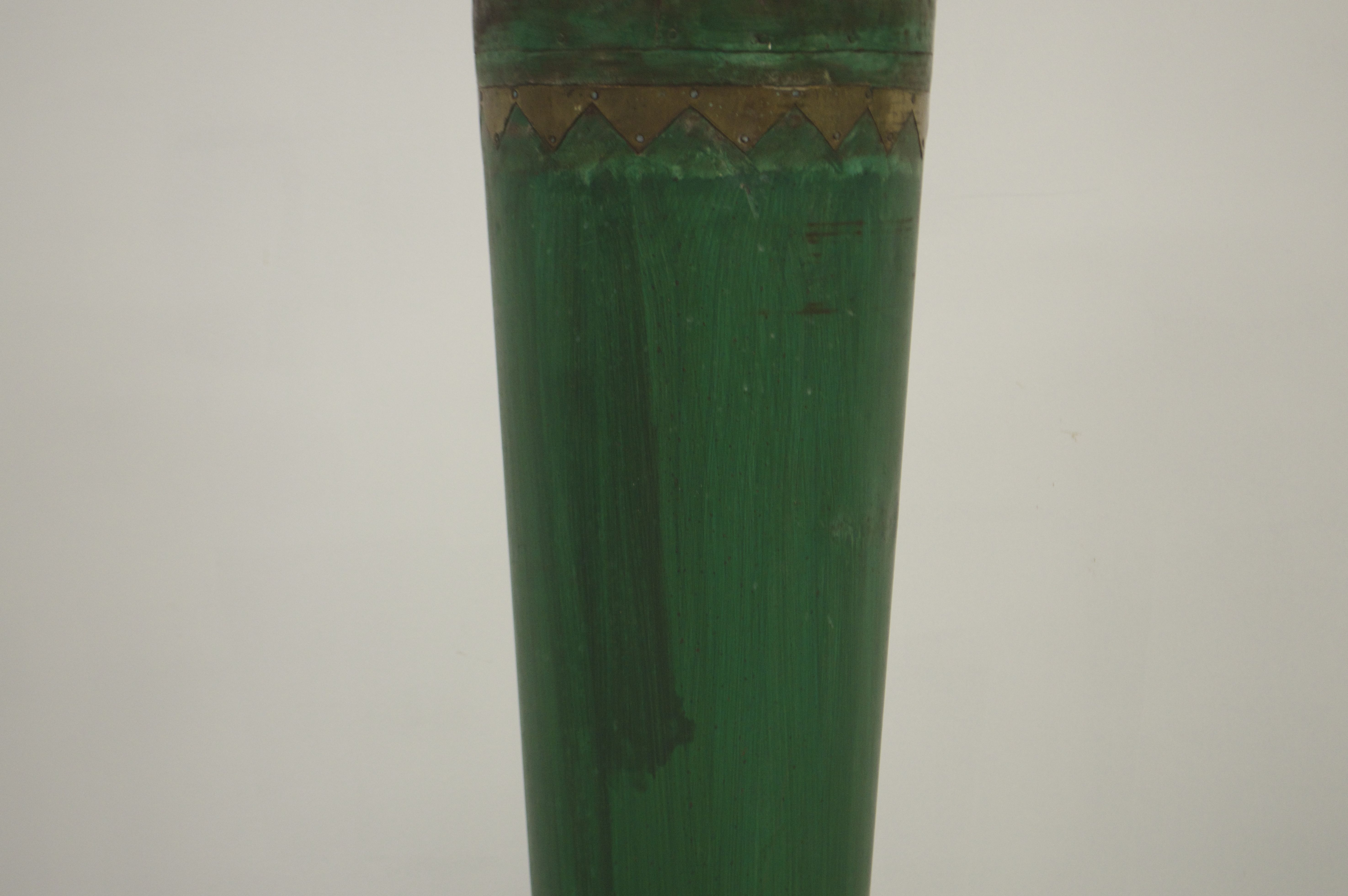 Large Metal Decorative Urn 