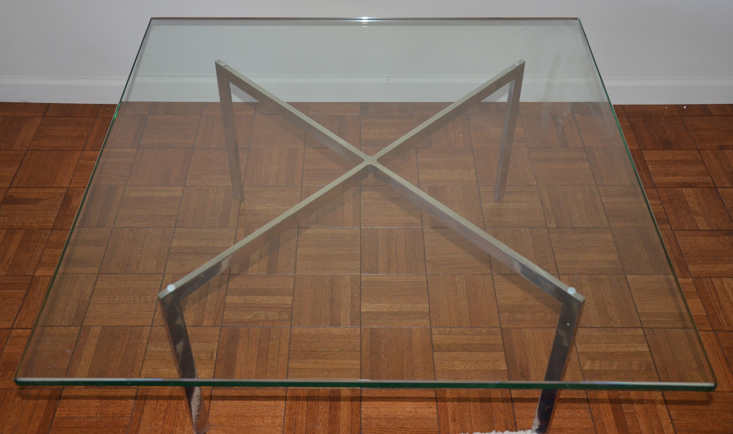 Vintage Ludwig Mies van der Rohe Barcelona Table