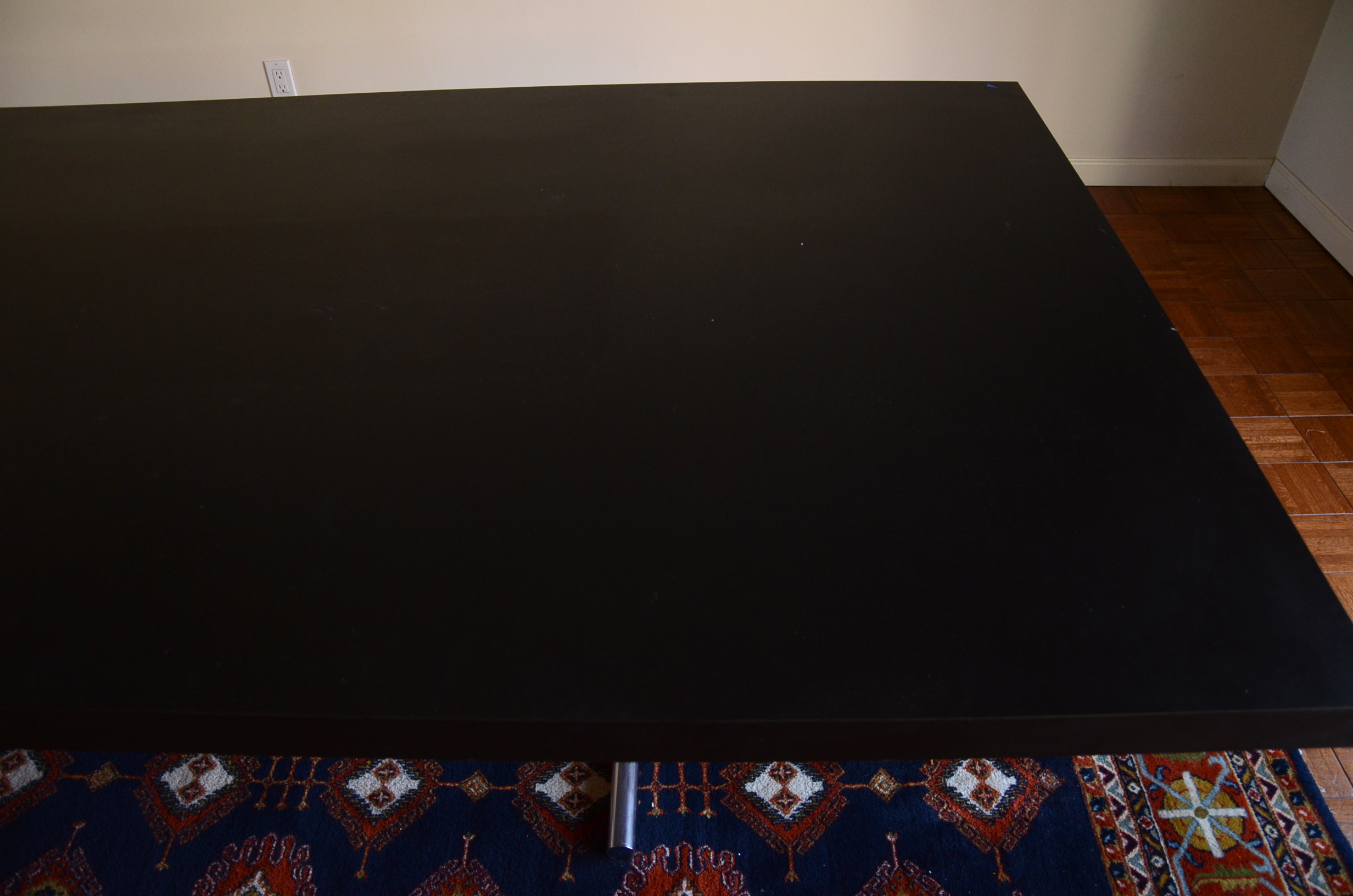 Vintage Stendig Teak Slab Dining Table