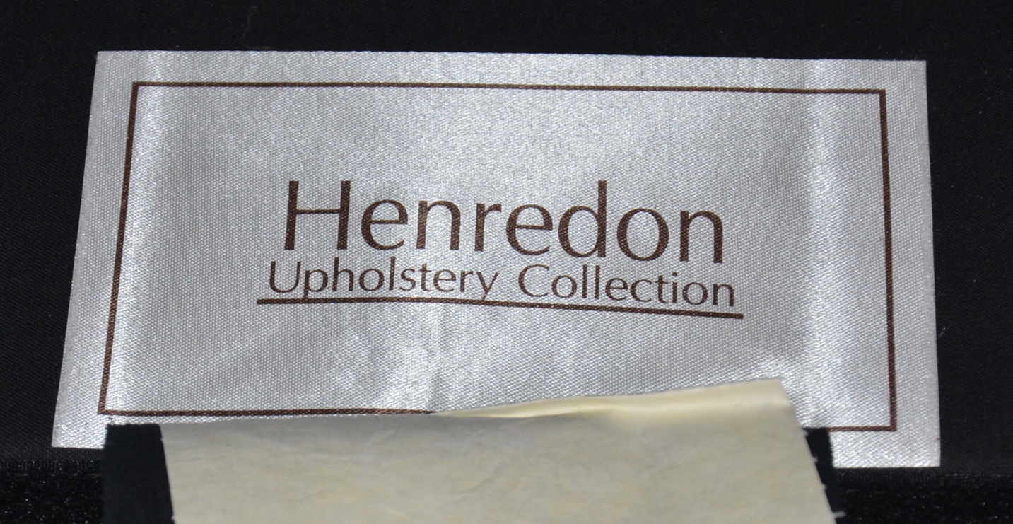 Henredon Leather Chair and Ottoman