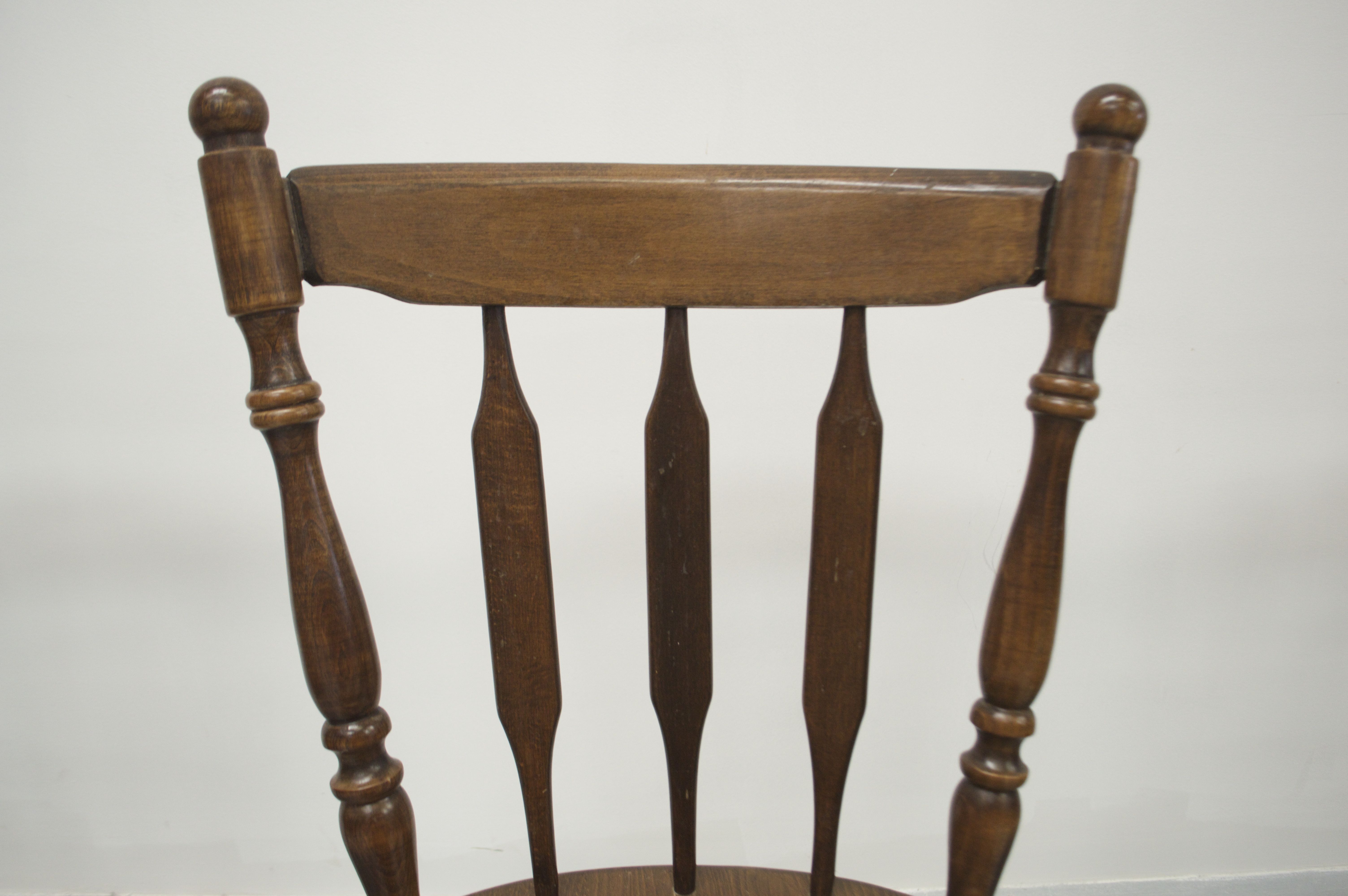 A Set Of Four Vintage Chairs