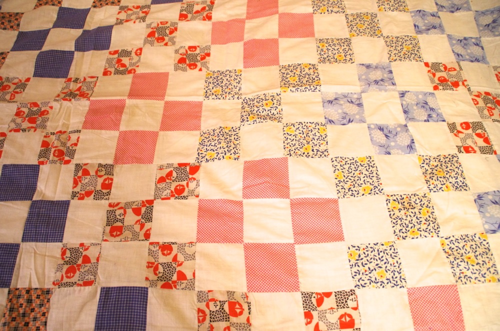 Vintage Fabrics & Curtains with Drape Stretchers & Quilt Hoop