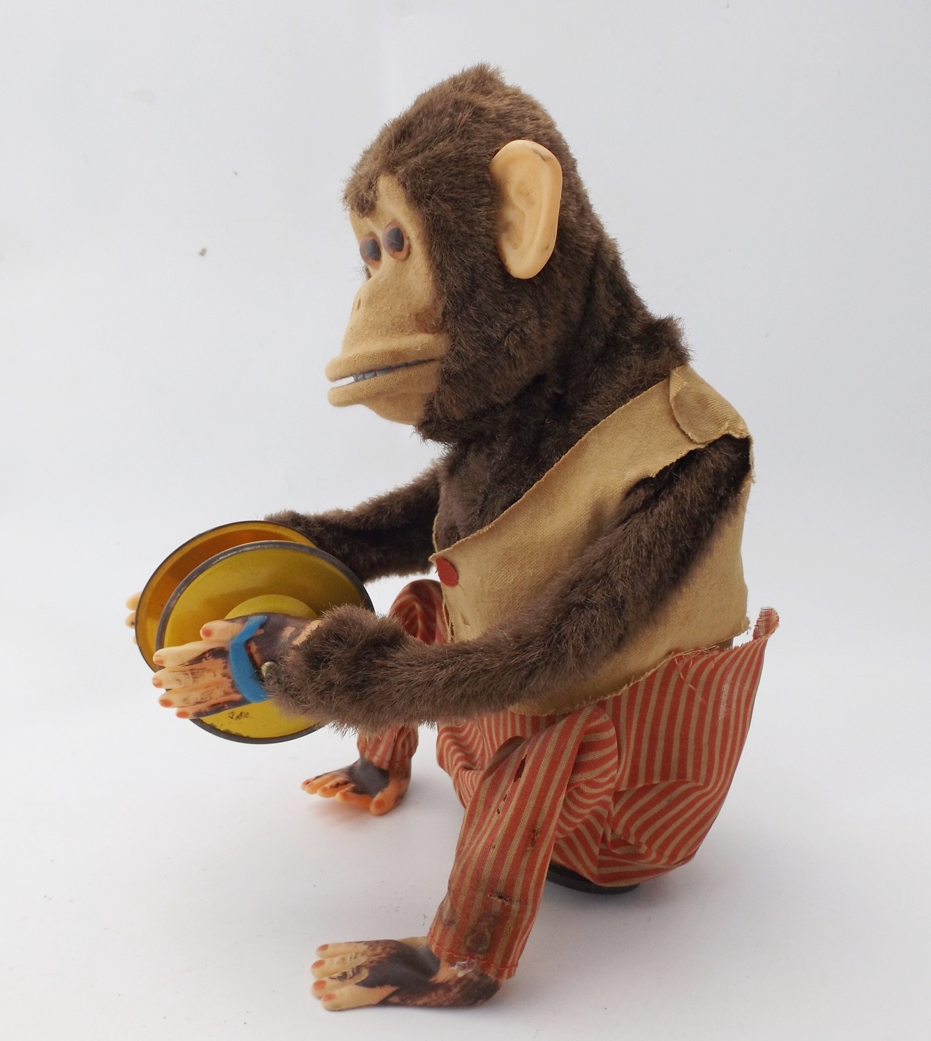 Fun Vintage Chimp with Cymbals