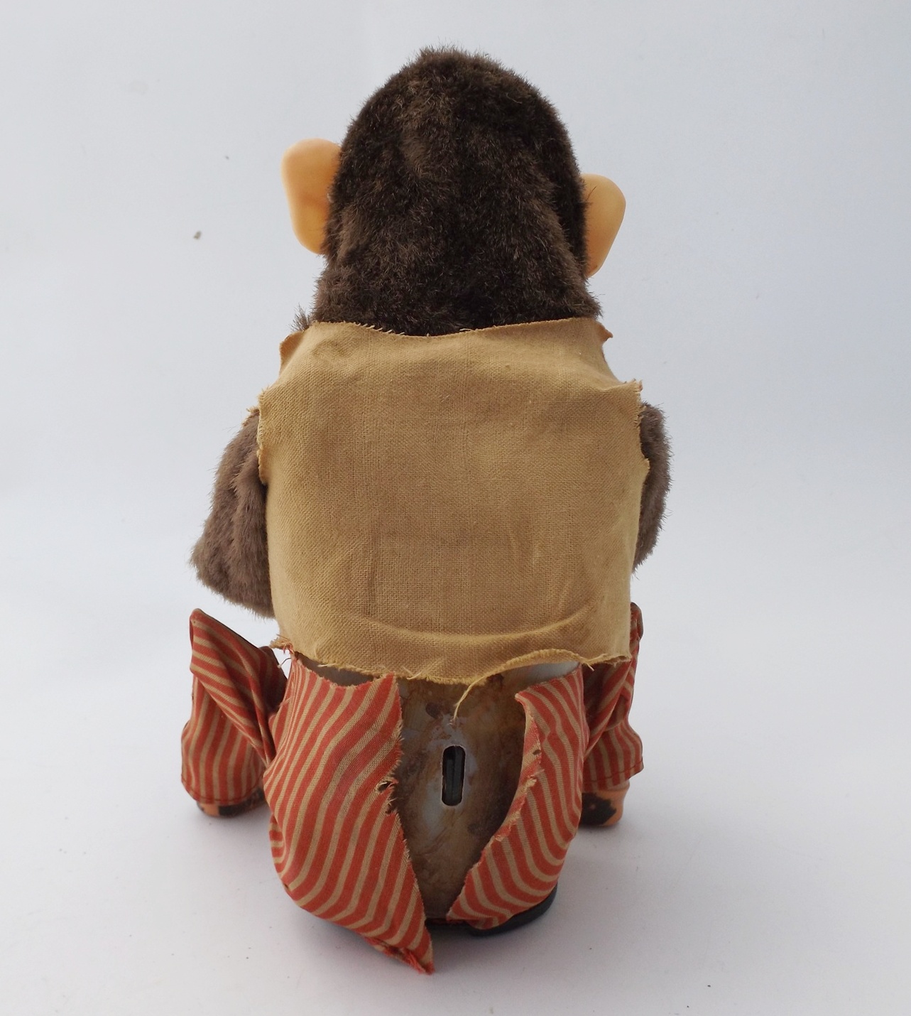 Fun Vintage Chimp with Cymbals