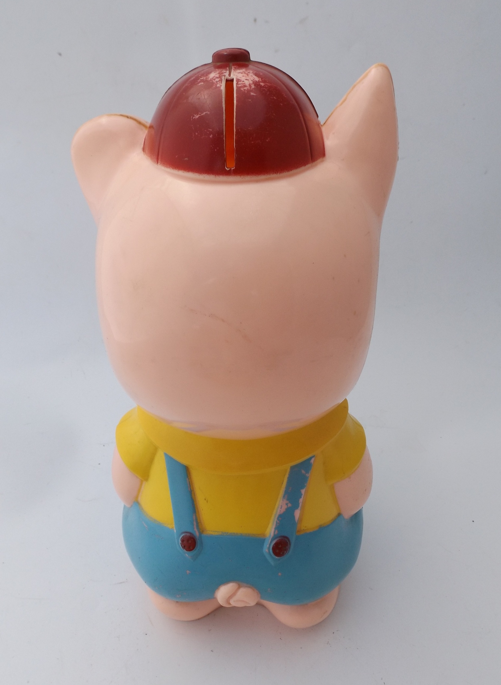 Vintage Ideal Pig Bank and Woody Woodpecker Toy