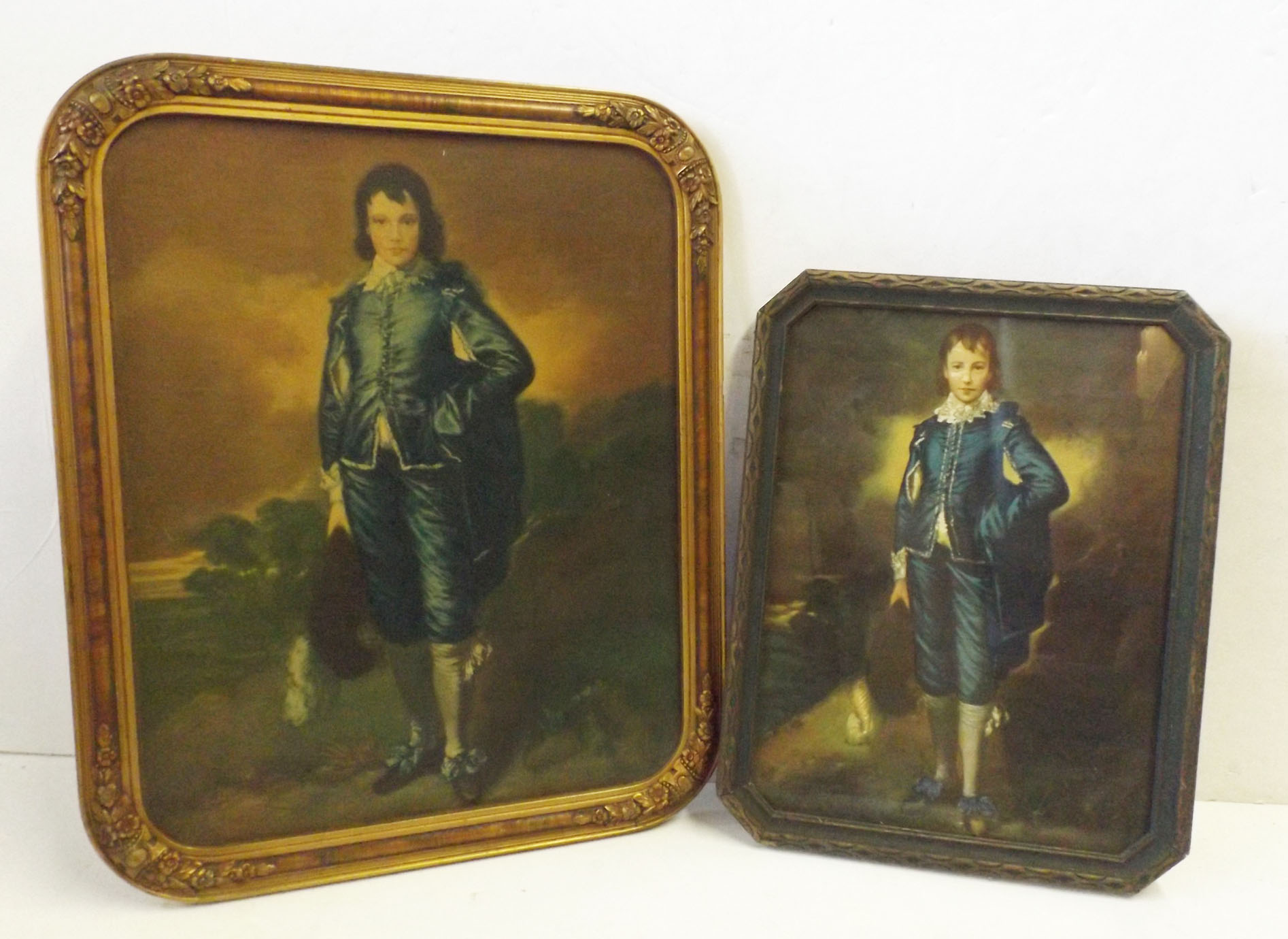 Pair of Vintage Prints of Gainsborough's 'Blue Boy'