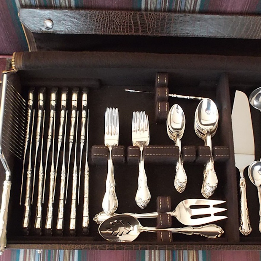 Set of Towle Sterling Silver Flatware 