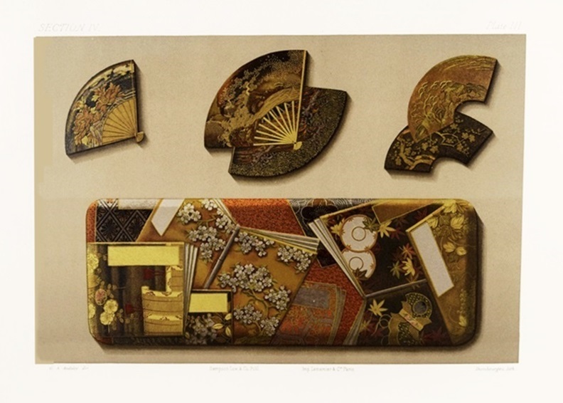 "The Ornamental Arts of Japan" by G.A. Audsley, Pub. 1883, London, 3 Folio Vols.