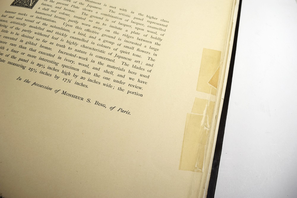 "The Ornamental Arts of Japan" by G.A. Audsley, Pub. 1883, London, 3 Folio Vols.