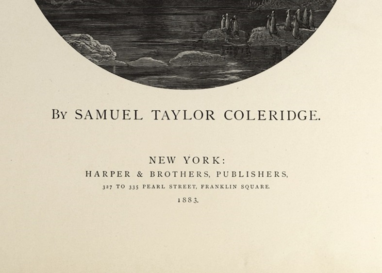 "The Rime Of The Ancient Mariner", by S. Coleridge, Illustrated by G. Dore, 1883
