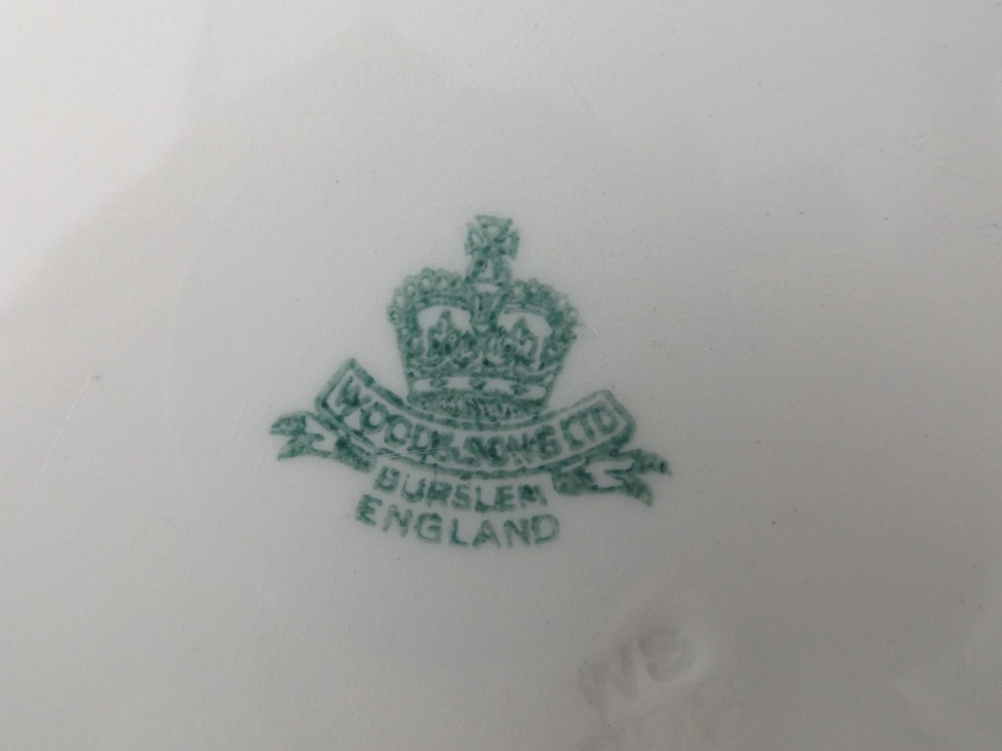 Six Vintage Hand Painted Porcelain Plates