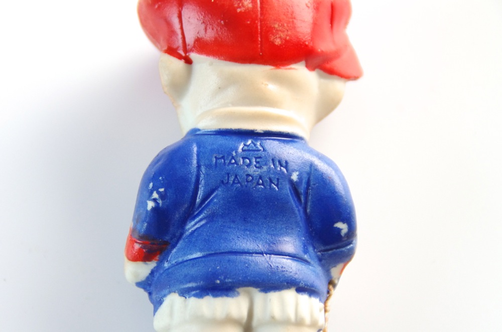 Decorative Group with Vintage Magazine and Figurines