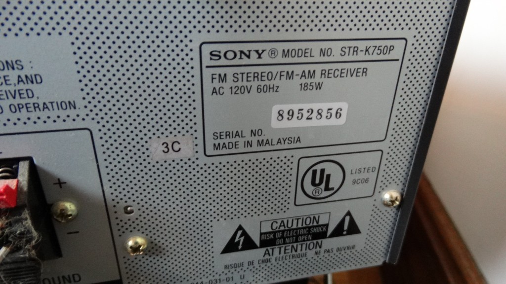 Sony Digital Audio/Video Control Center