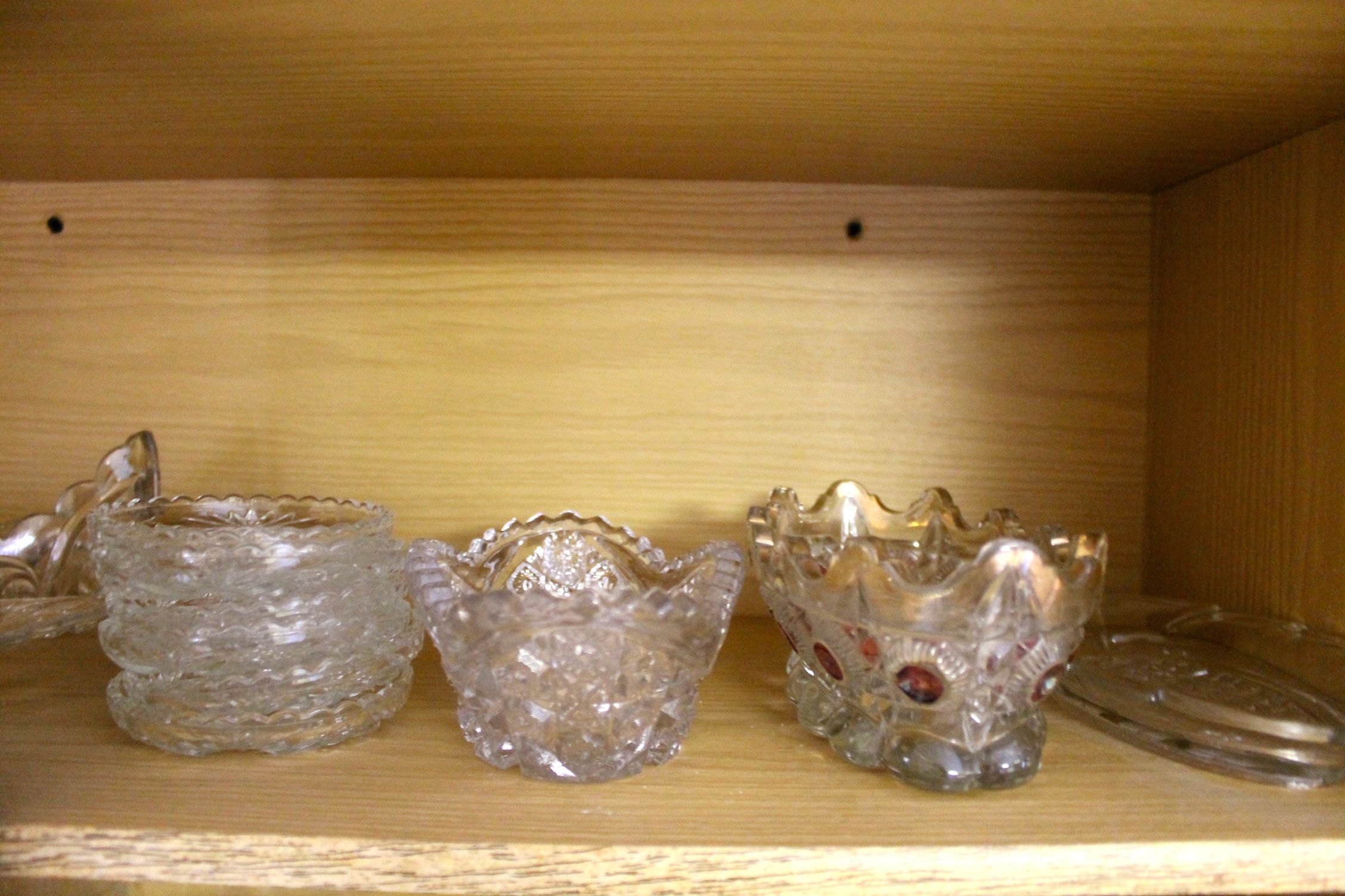 Vintage Early American Pattern Glass Collection