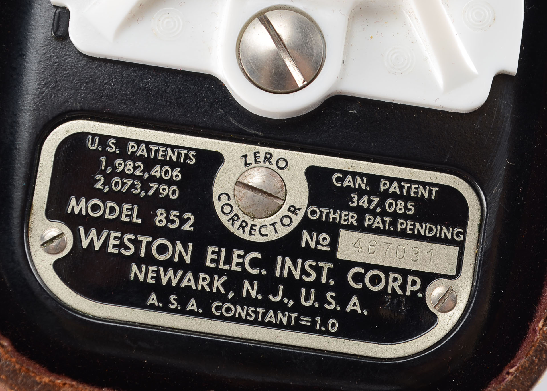 Kodak Pony 135 Camera and Weston Light Monitor