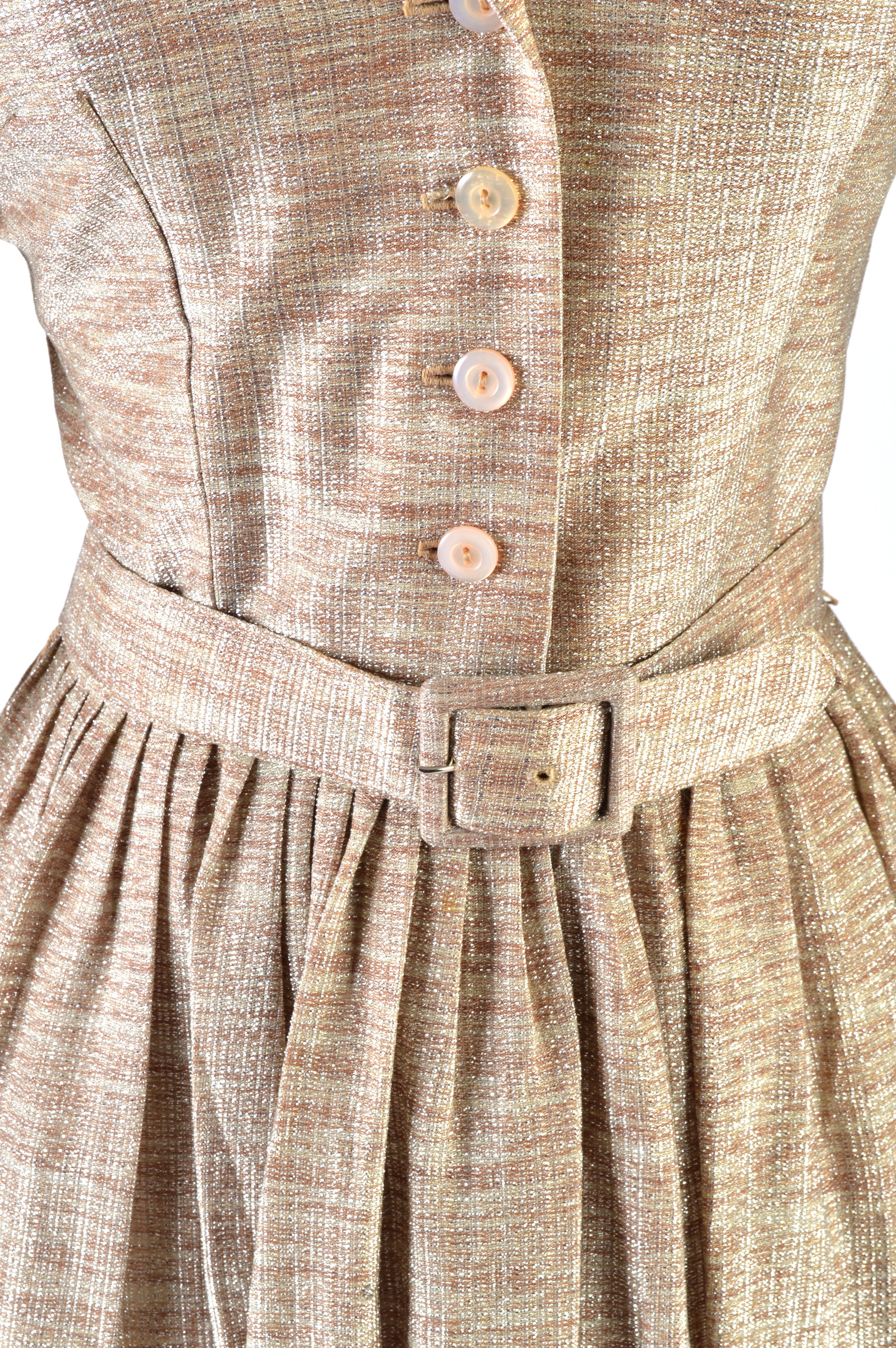 Carol Craig of New York Early 1960s Vintage Day Dress 