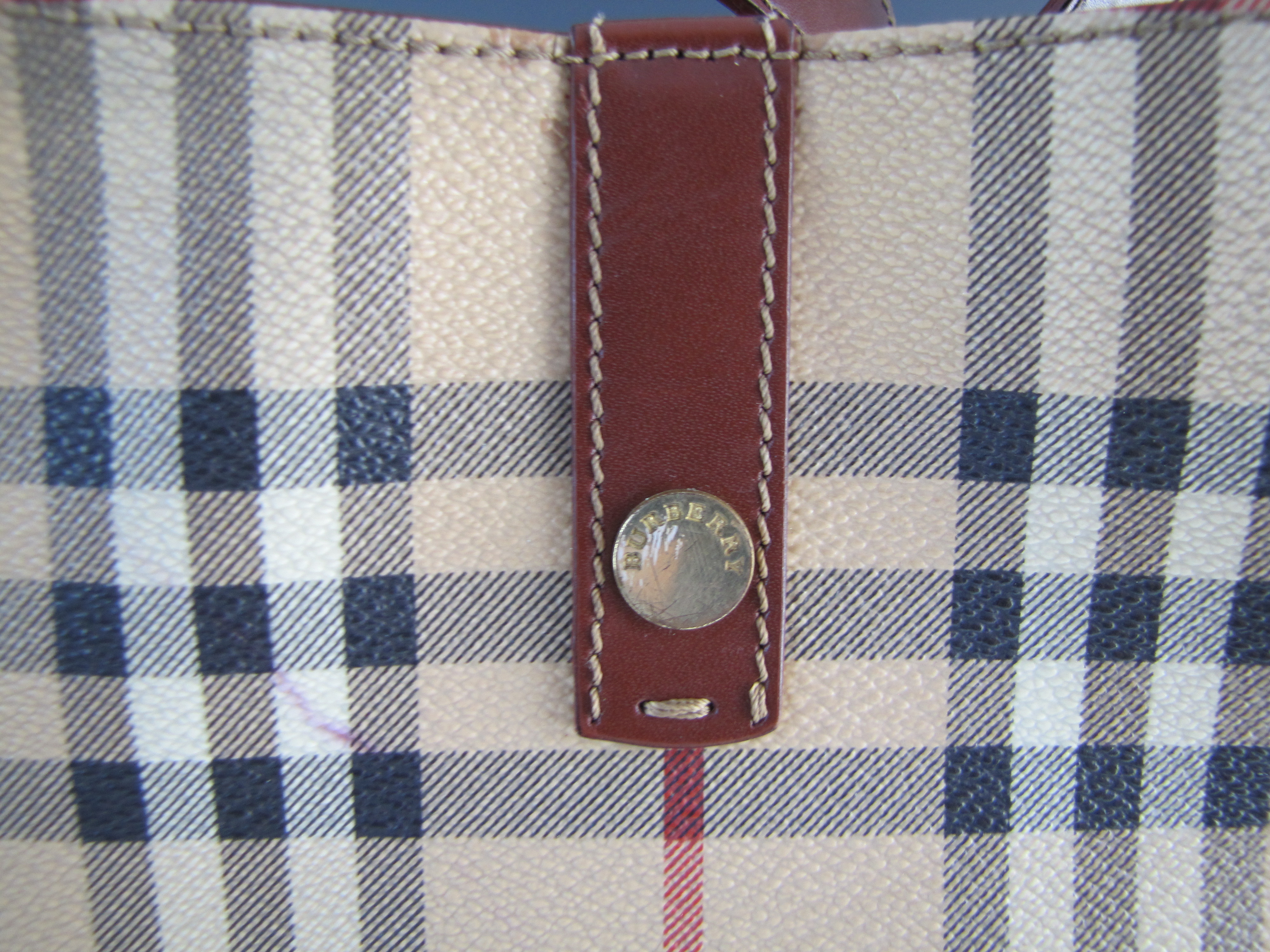 Burberry Shoulder Bag with Two Matching Wallets