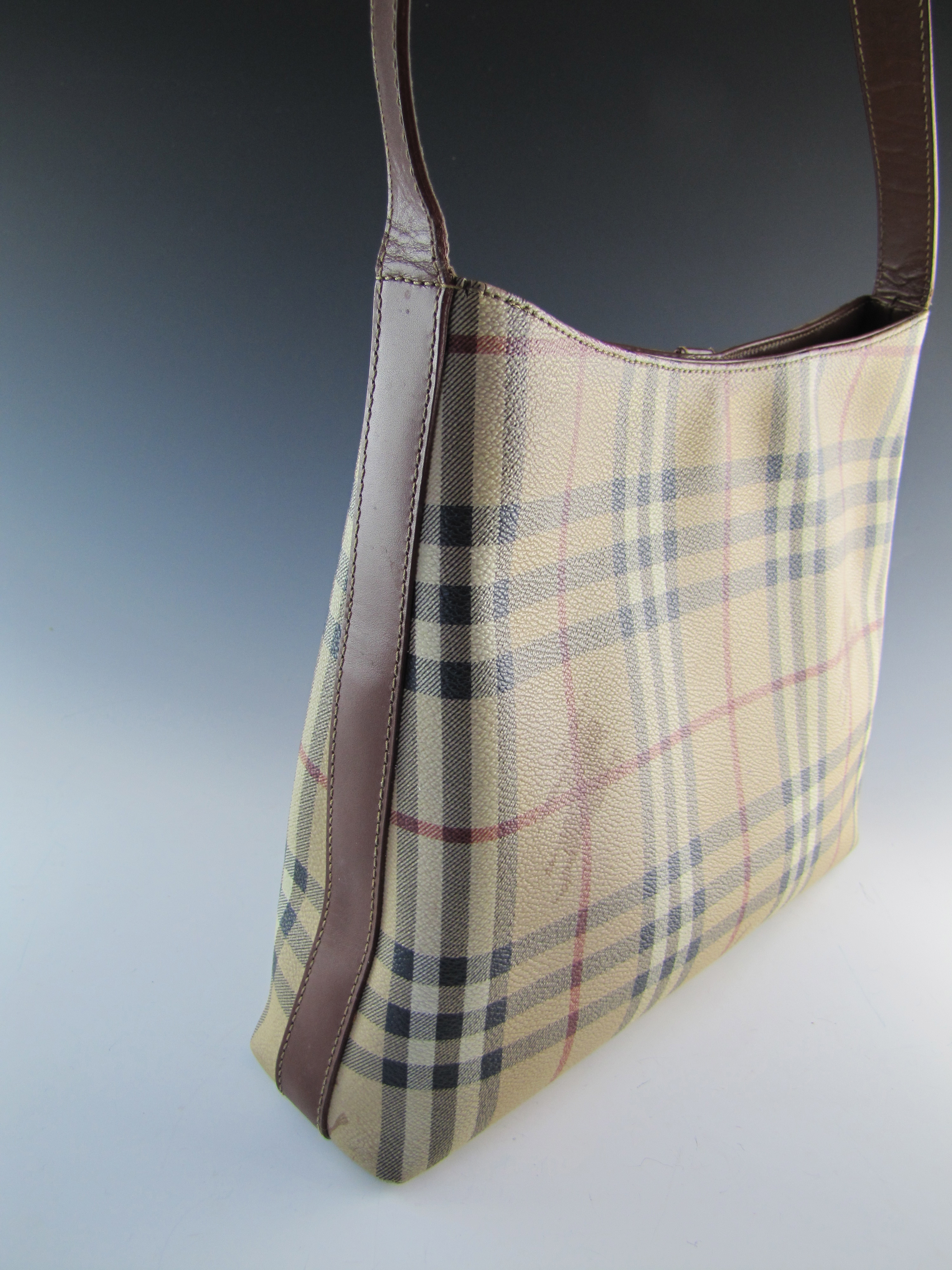 Burberry Shoulder Bag with Two Matching Wallets