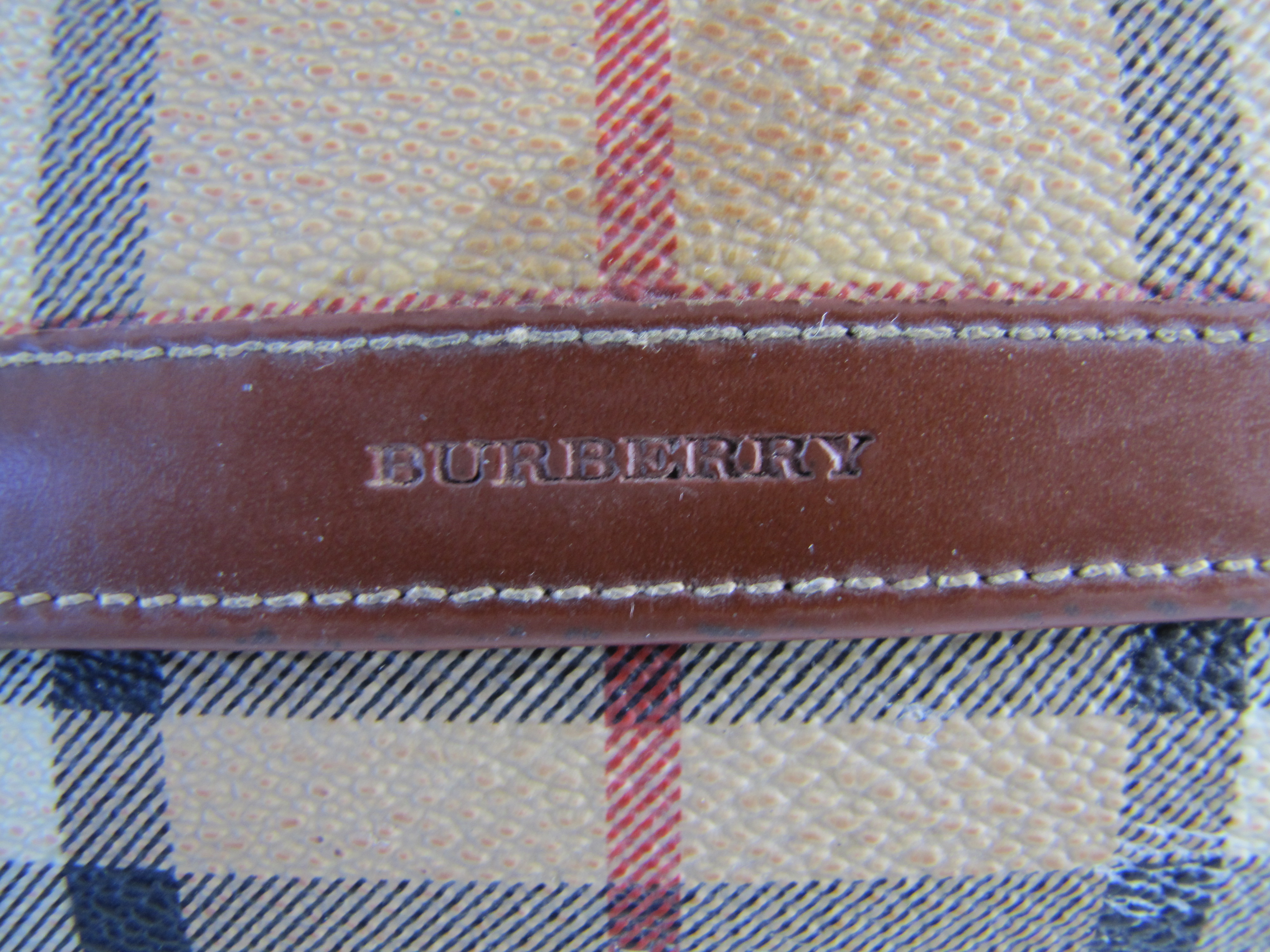 Burberry Shoulder Bag with Two Matching Wallets