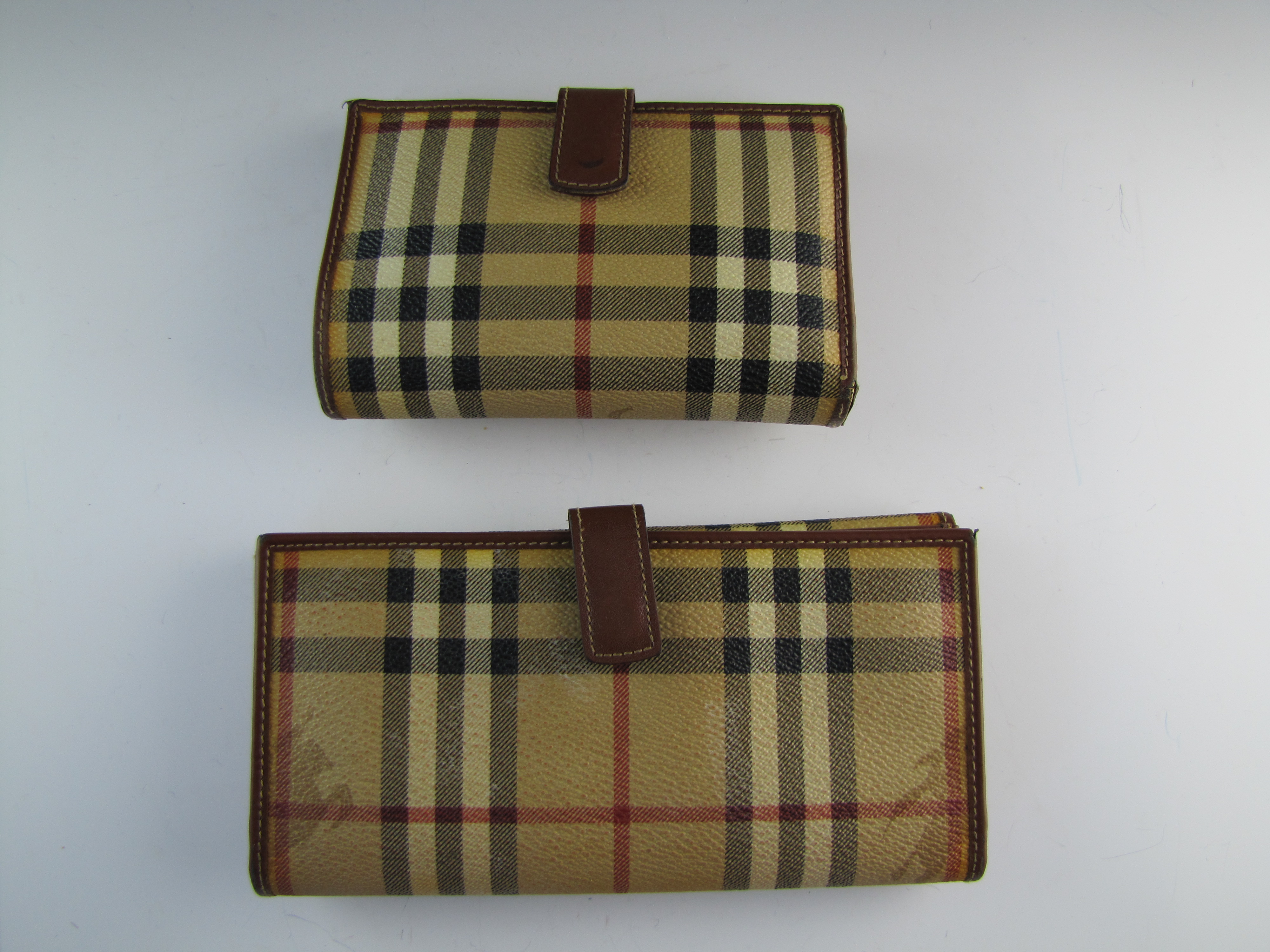 Burberry Shoulder Bag with Two Matching Wallets