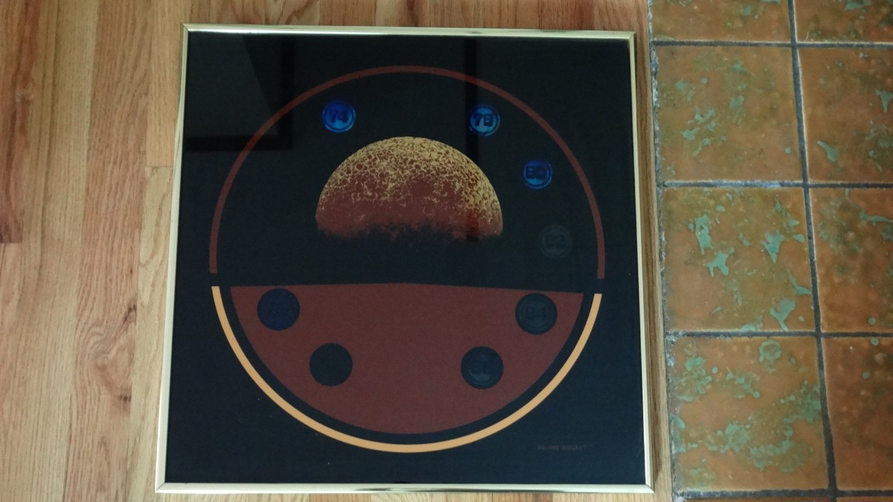 Roland Hobart Framed Retro Thermometer