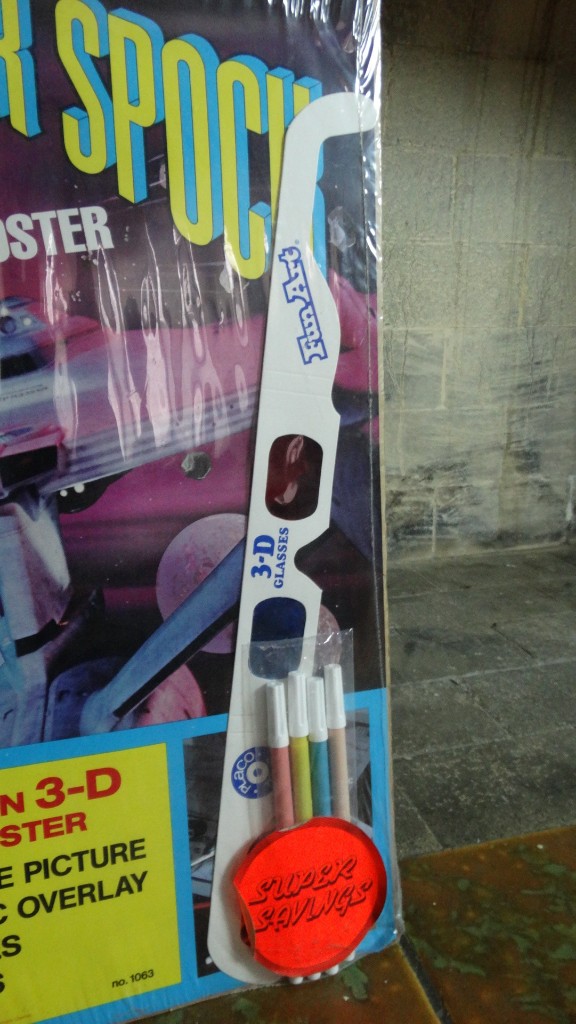 1983 "Star Trek III" 3D Coloring Poster