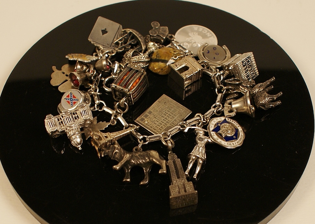 Sterling Silver Charm Bracelet